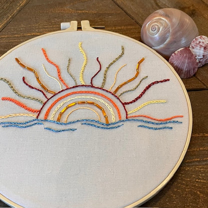 Sunshine Sampler DIY Embroidery Pattern