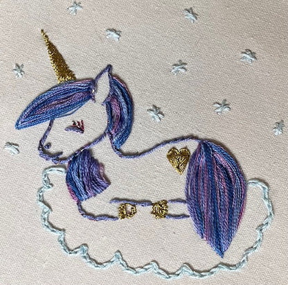 Magical Unicorn-DIY Embroidery Kit