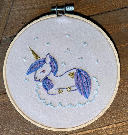 Magical Unicorn-DIY Embroidery Kit